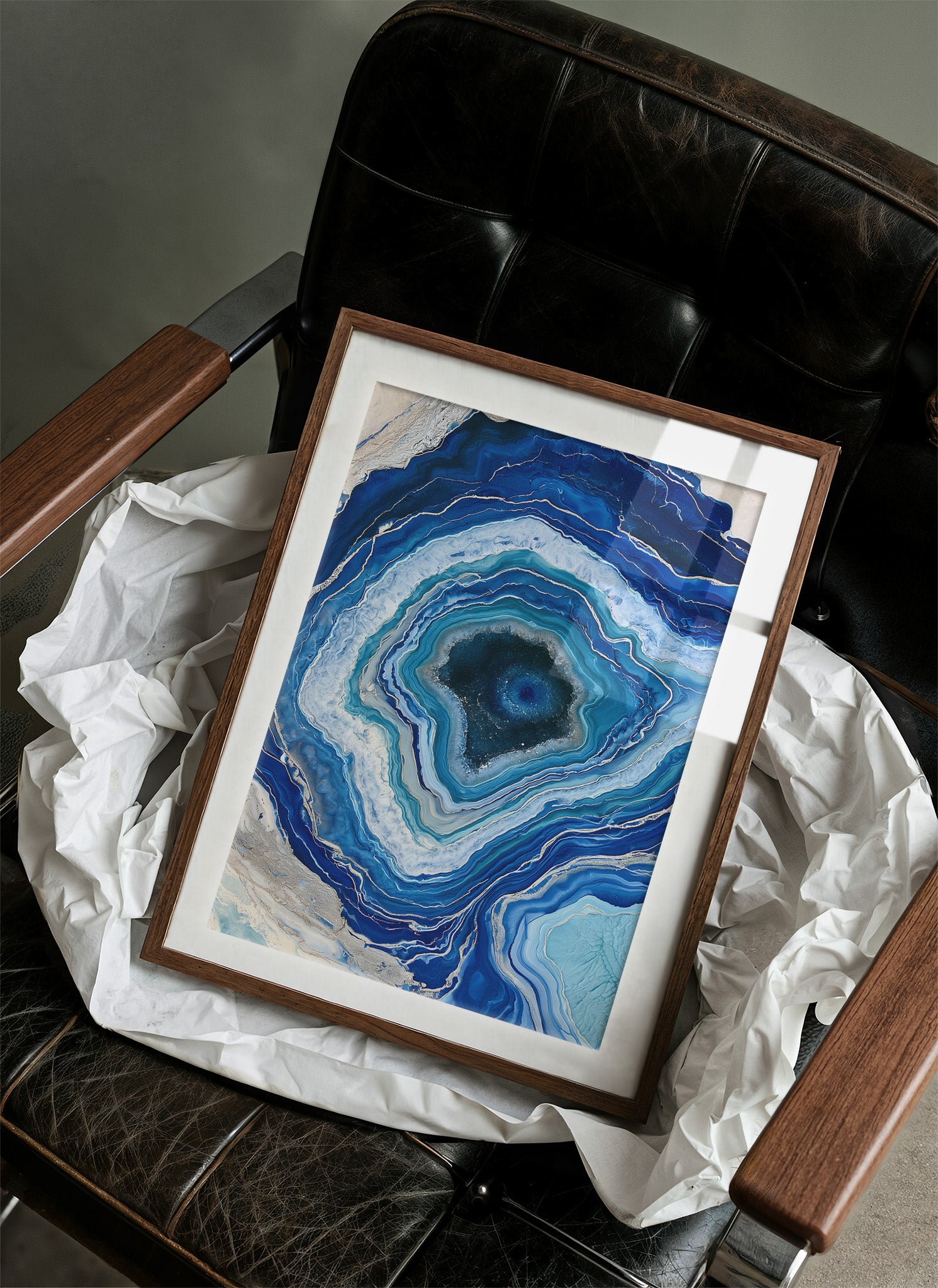 Geode Dreaming In Blue