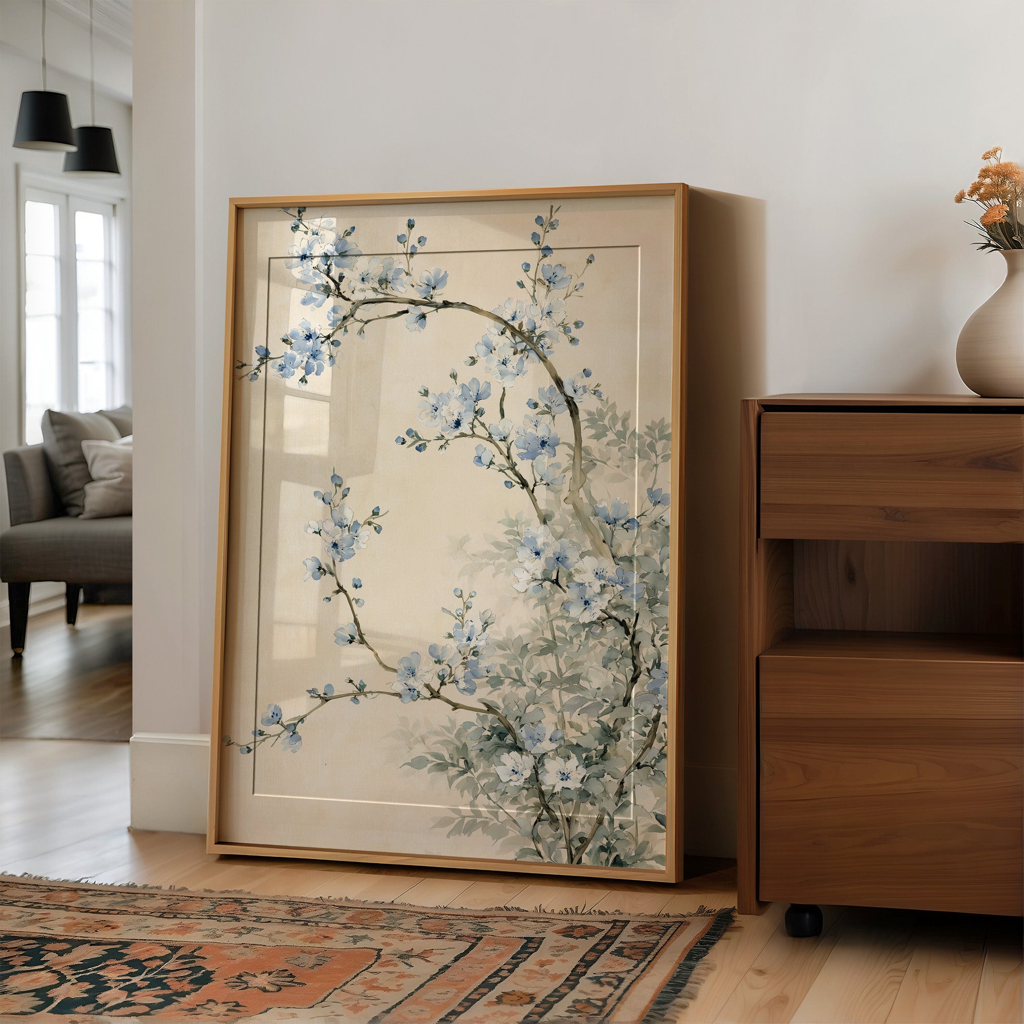 Blossom Arc In Powder Blue