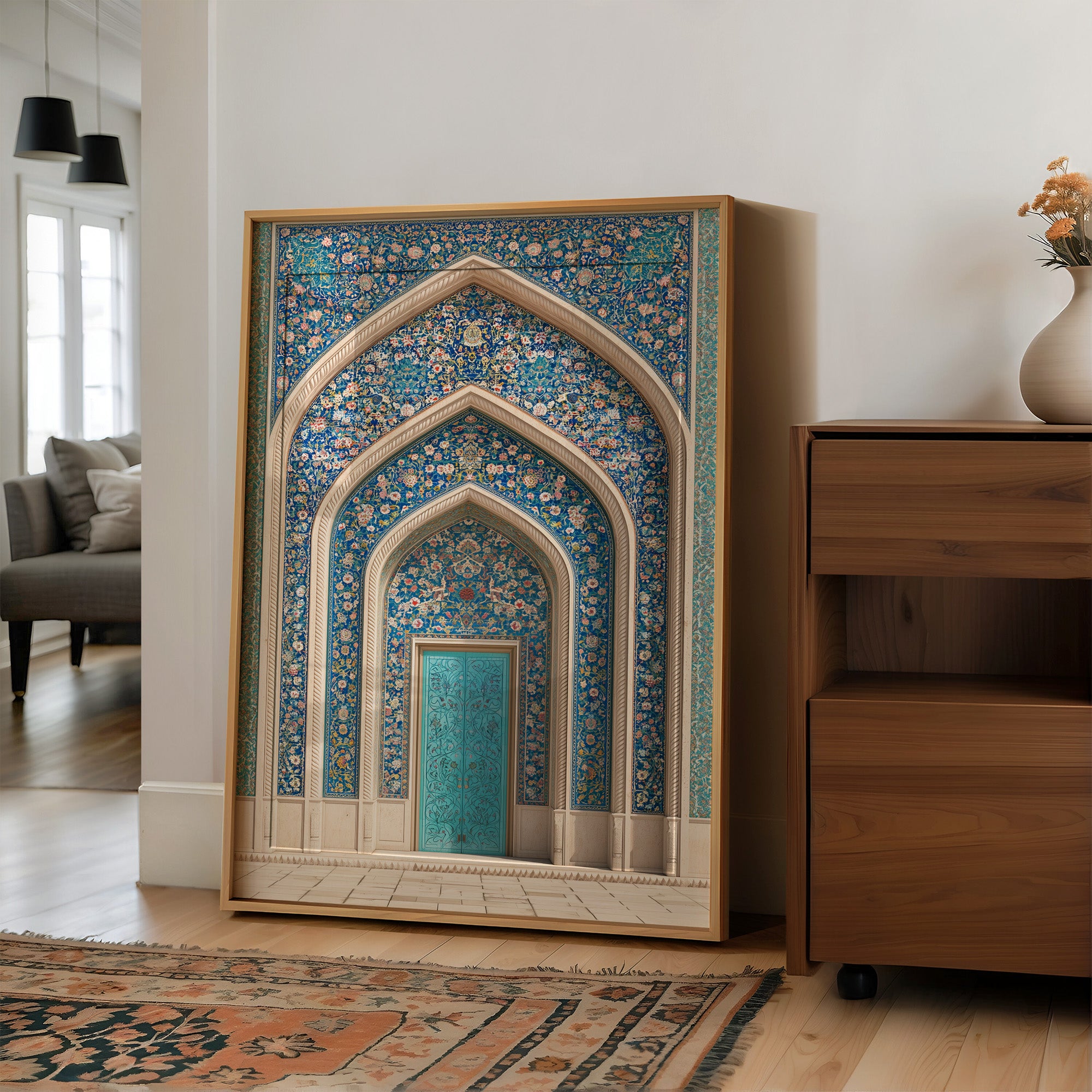 The Turquoise Door At Journey's End