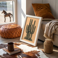 Two Saguaros, One Tight-Knit Cluster