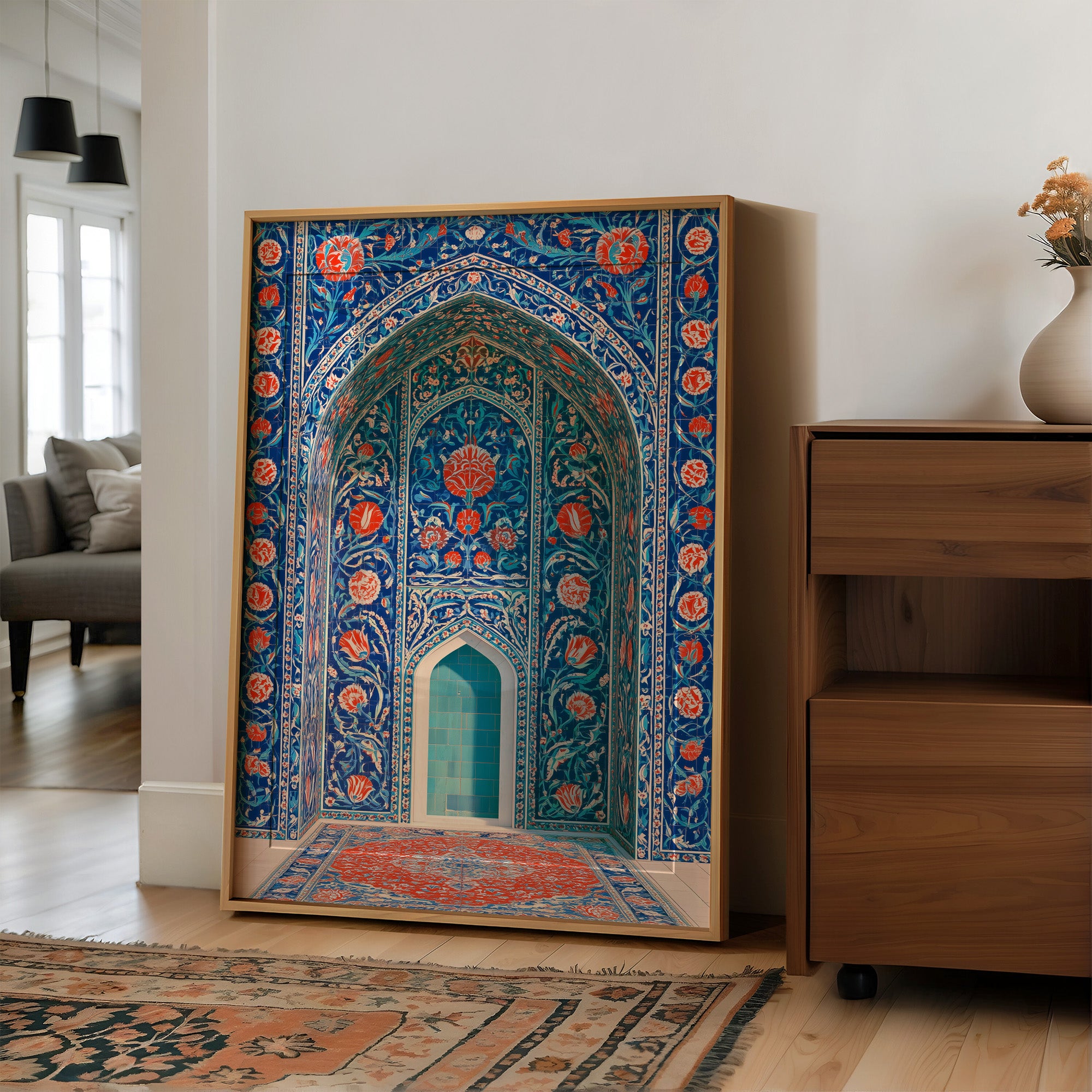 Ottoman Tile Archway Vista