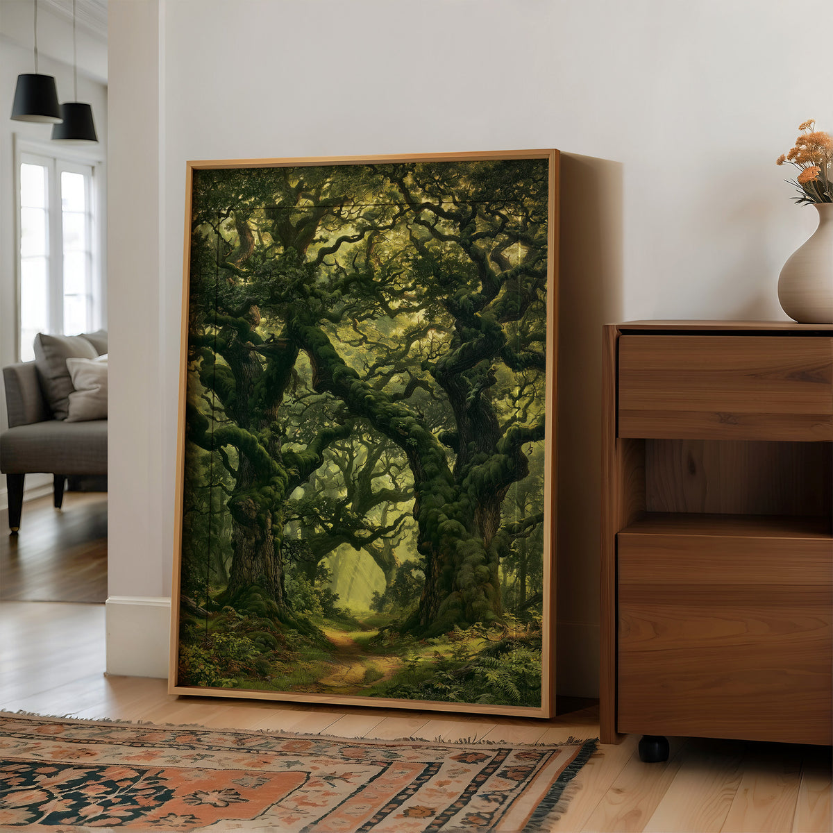 Ancient Oaks Lean In to Whisper