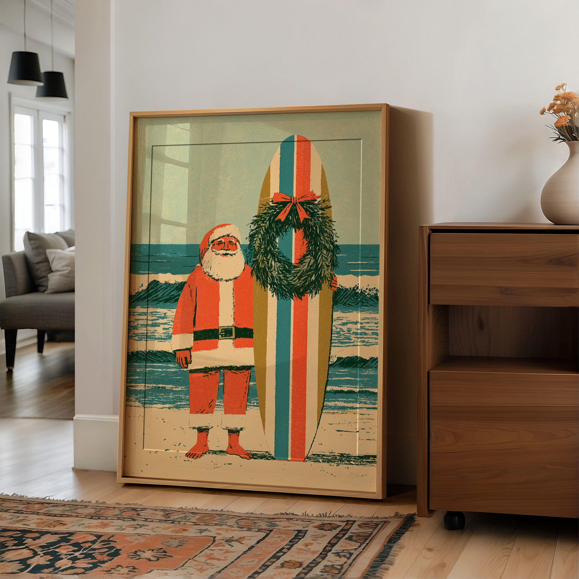 Retro Surf Shop Santa