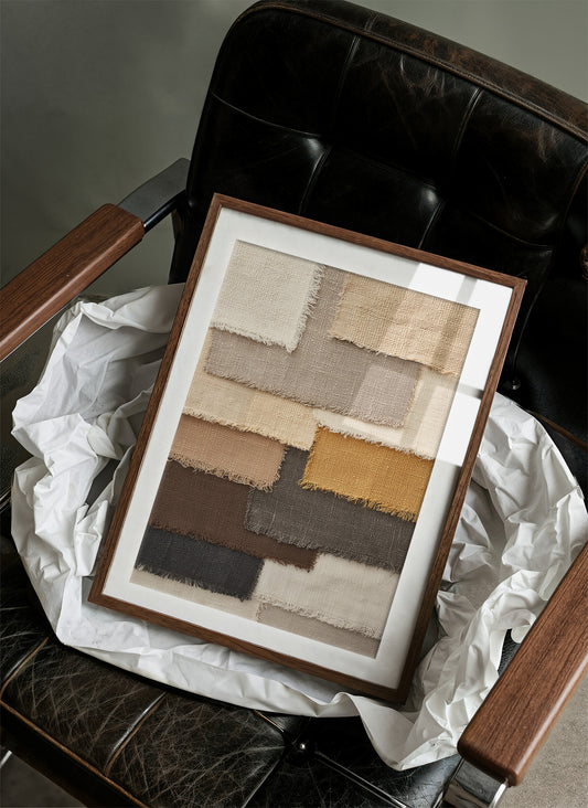 Layered Linen Swatch Study