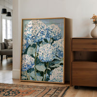 Blue Hydrangea Impression