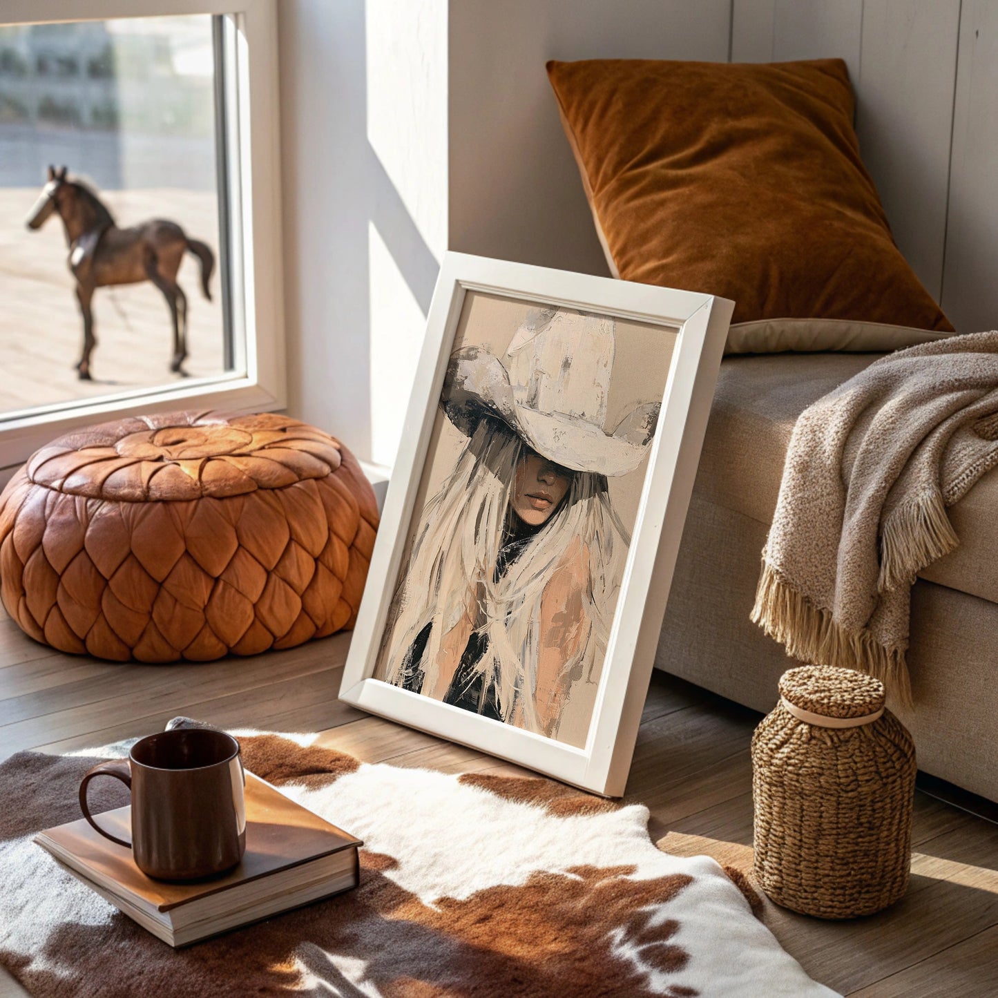 Fringe and Felt Cowgirl