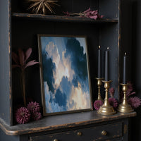 Blue Cloudscape at Twilight