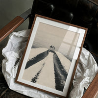 Vintage Speedboat Wake