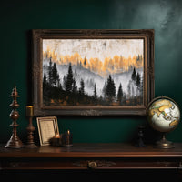 Gold Fades Into Mist
