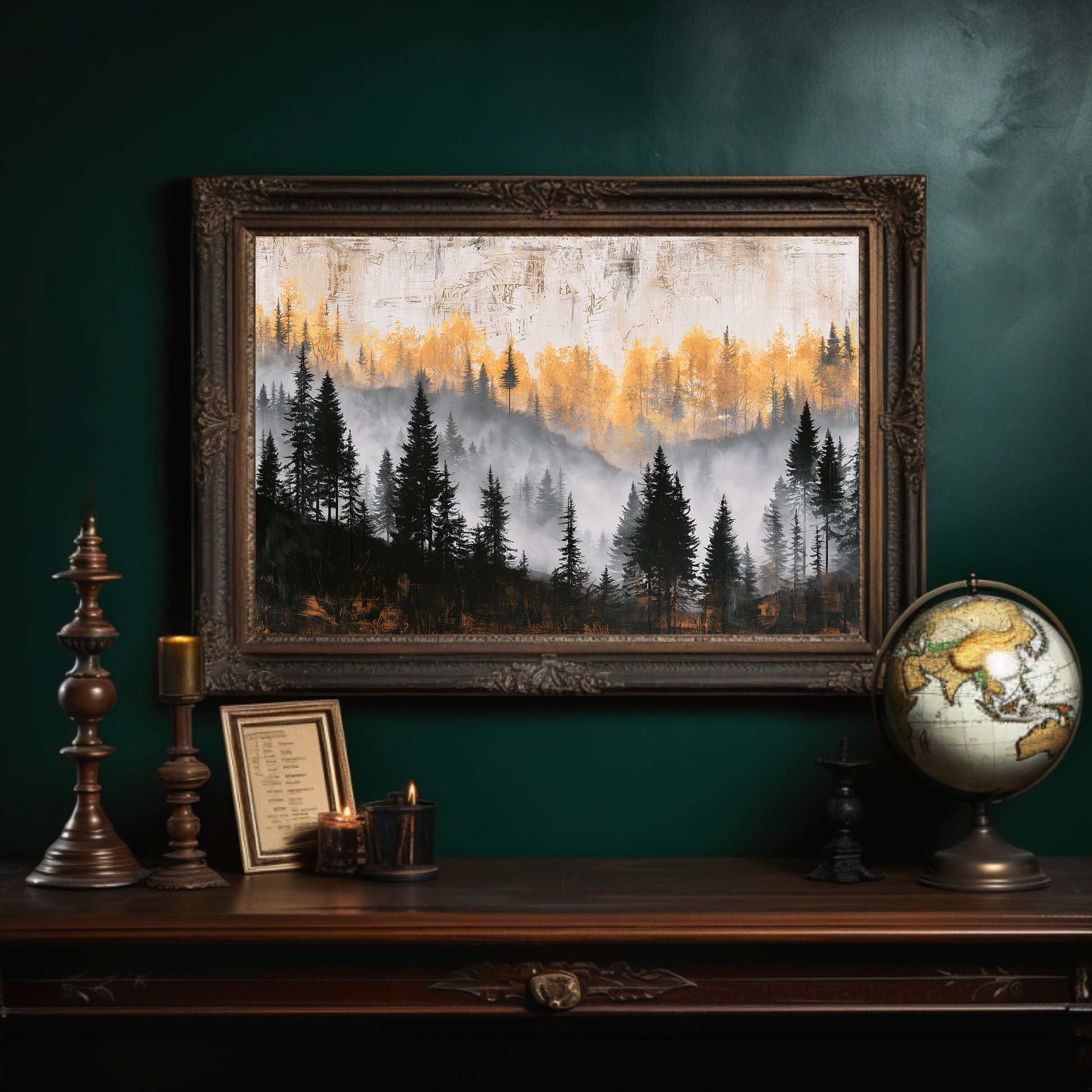 Gold Fades Into Mist