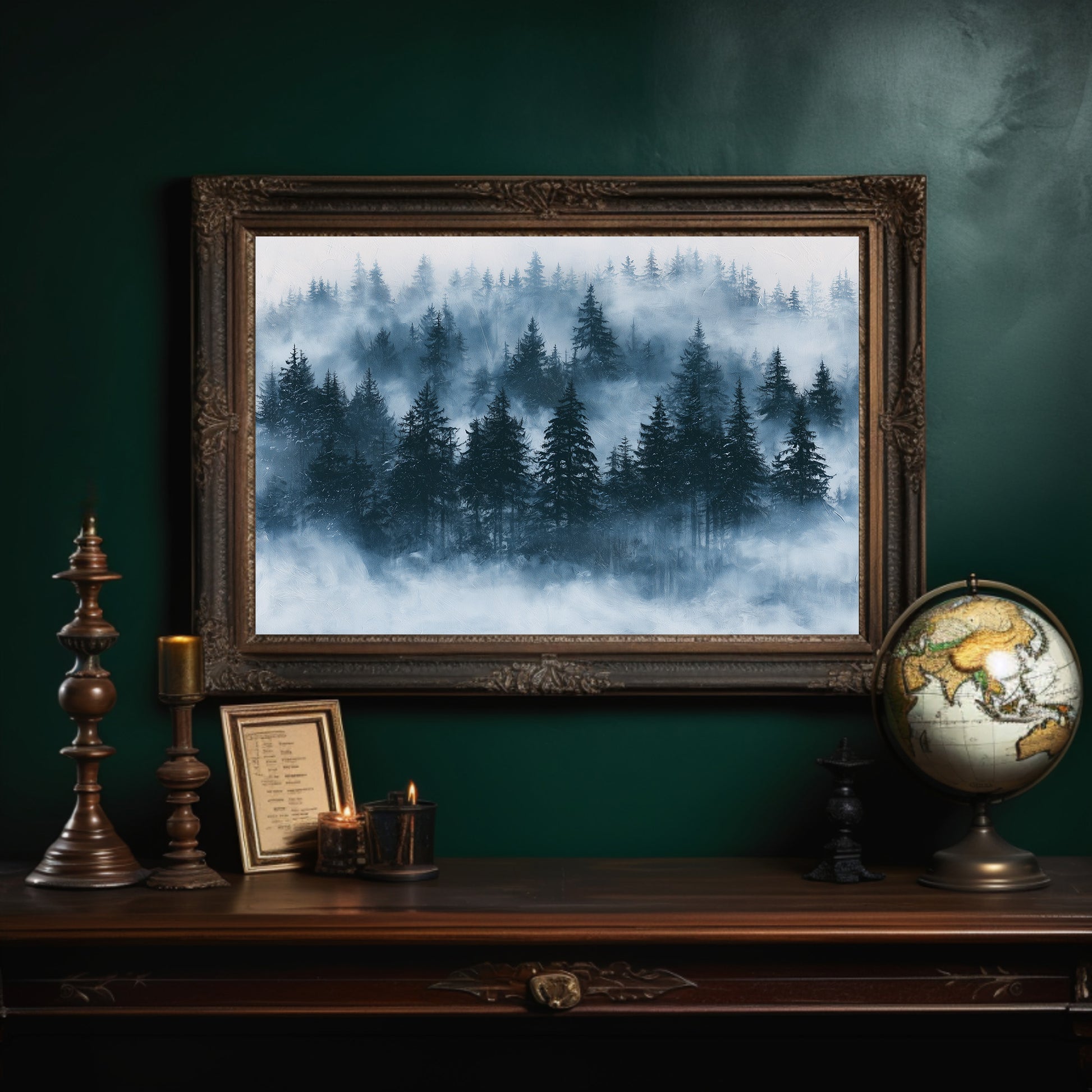 Winter Pines, Endless Fog