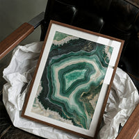 Emerald Geode Depths