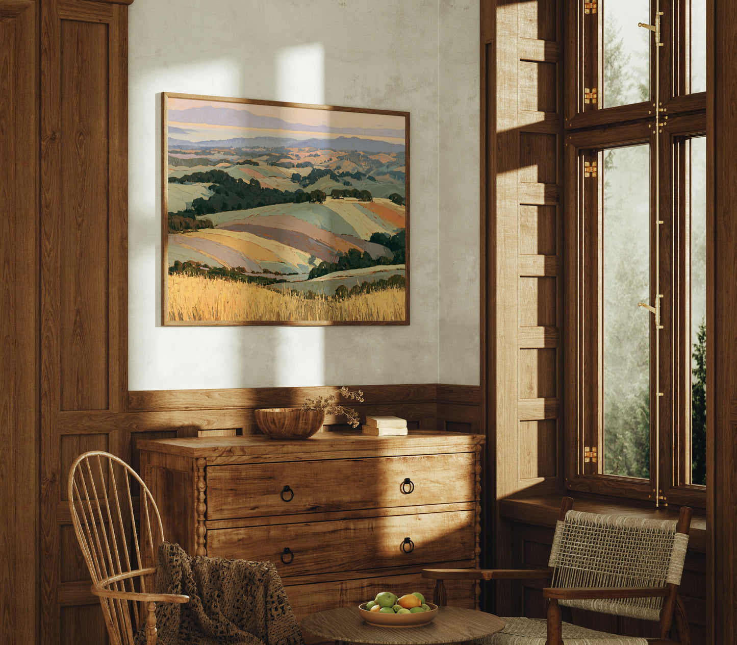 Golden Hills, Distant Coast
