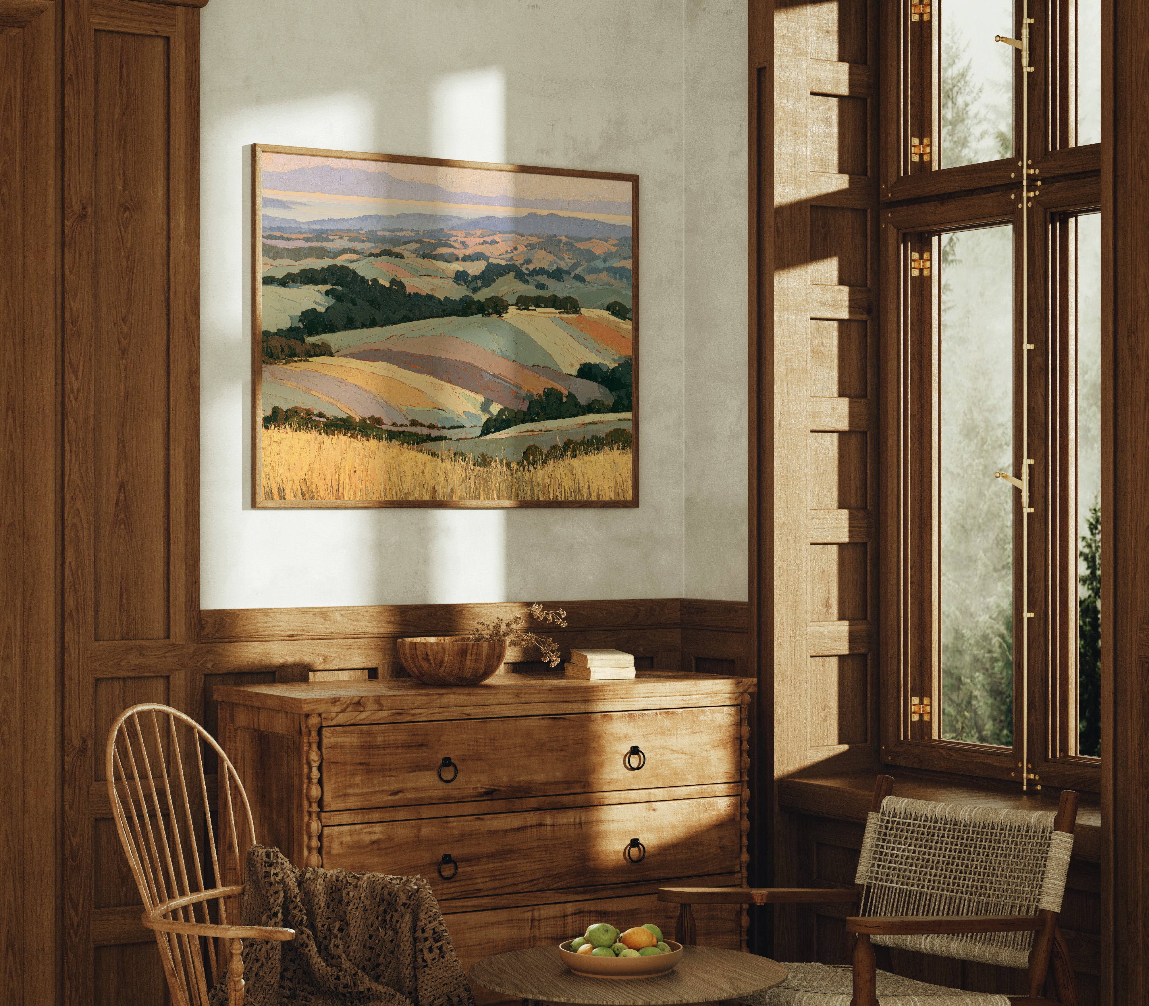 Golden Hills, Distant Coast