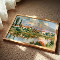 Village on Still Water