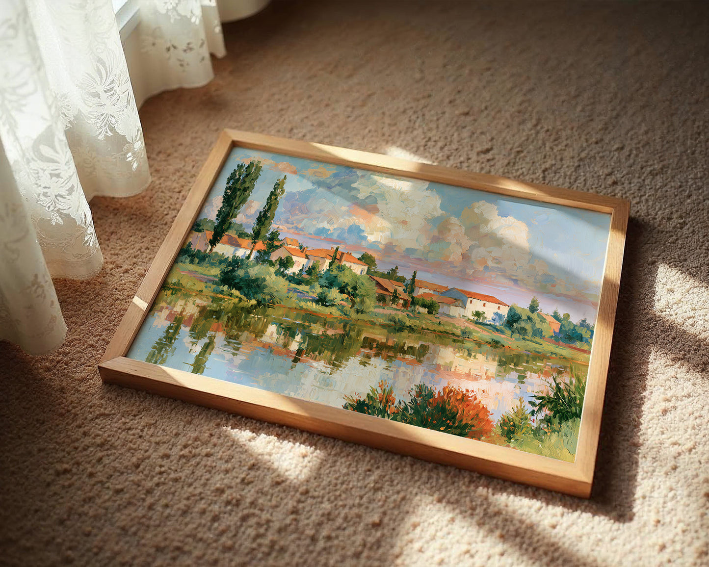 Village on Still Water
