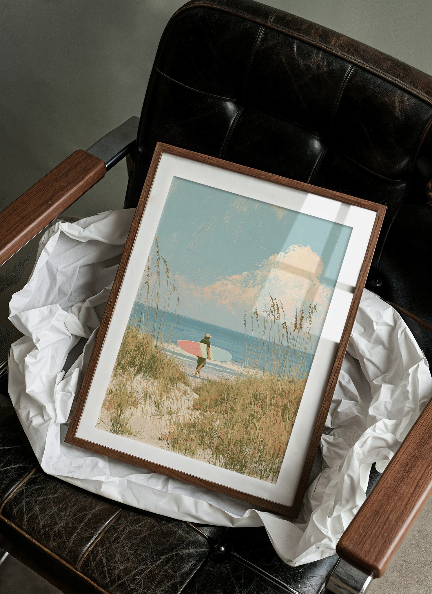 Through the Dune Grass to the Sea