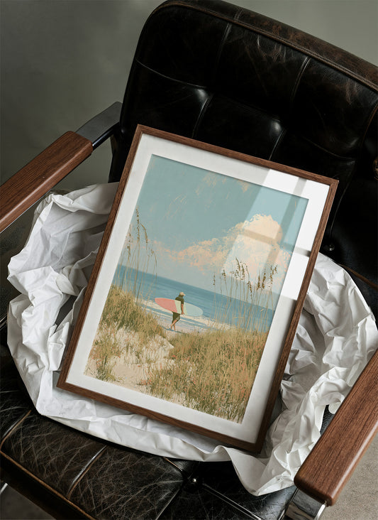 Through the Dune Grass to the Sea
