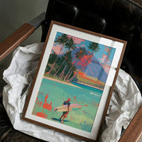Tropical Shore, Board in Hand