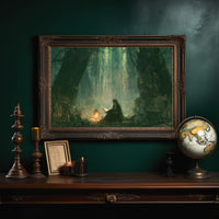 Reading By Lantern Light