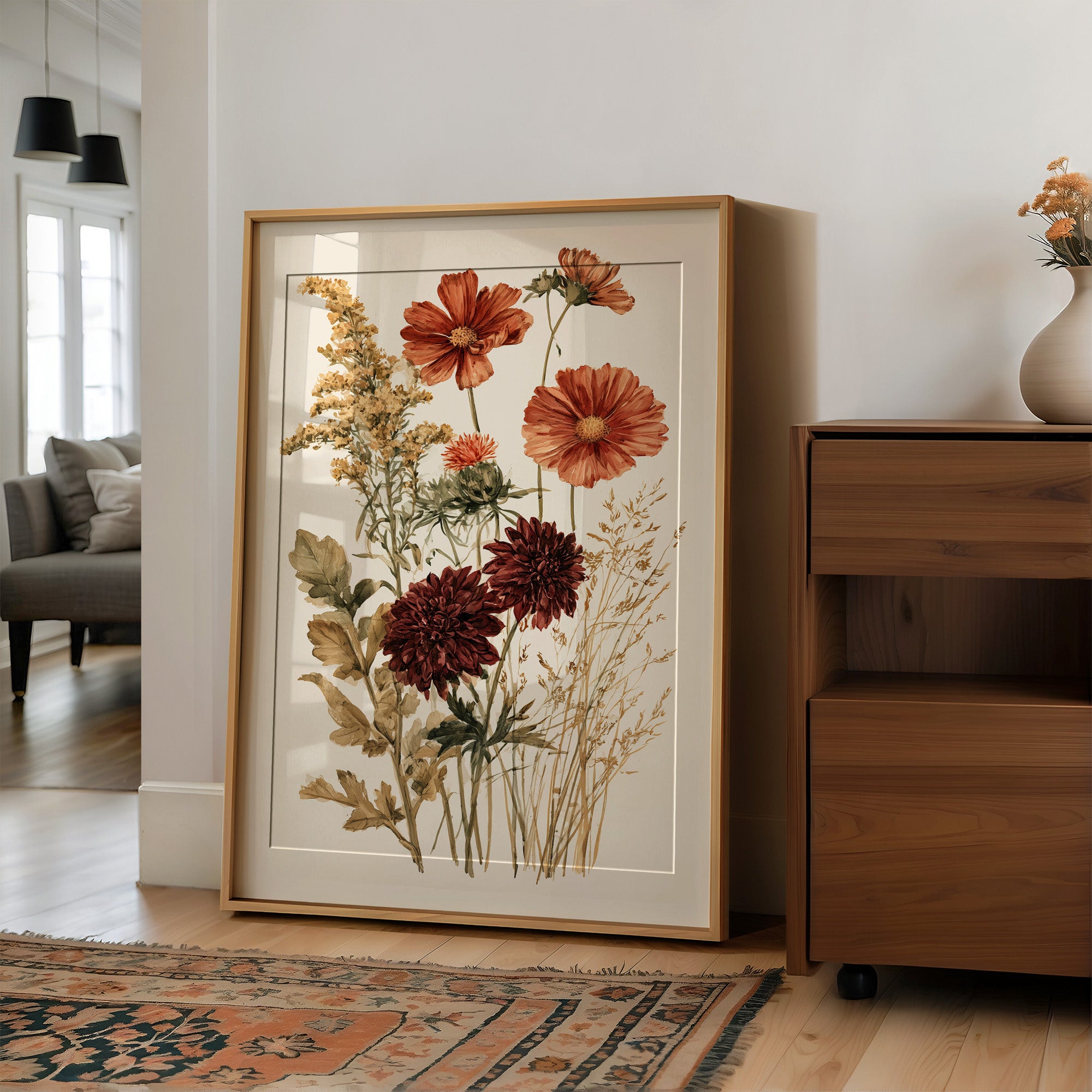 Autumn Flora: Terracotta & Wild Gold