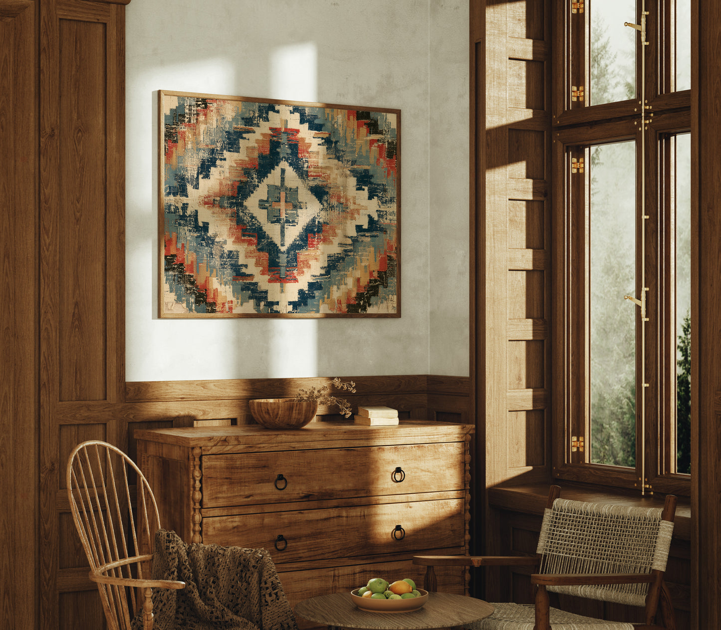 Kilim Diamond, Indigo Nights