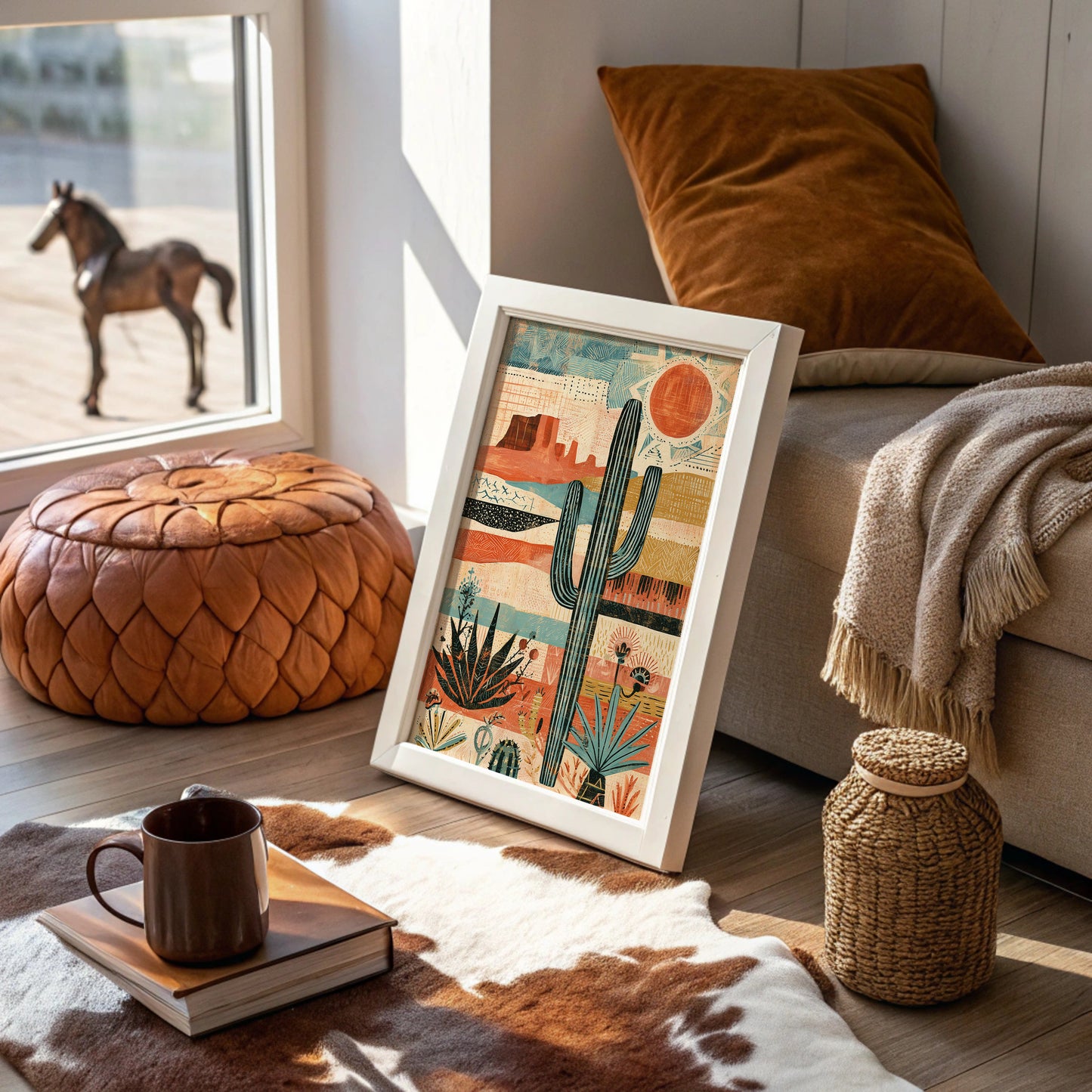 Mid-Century Desert: Saguaro Sun