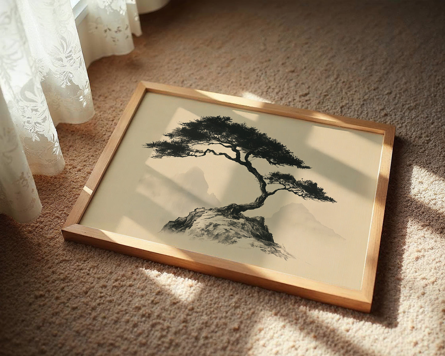 Pine on the Cliff's Edge