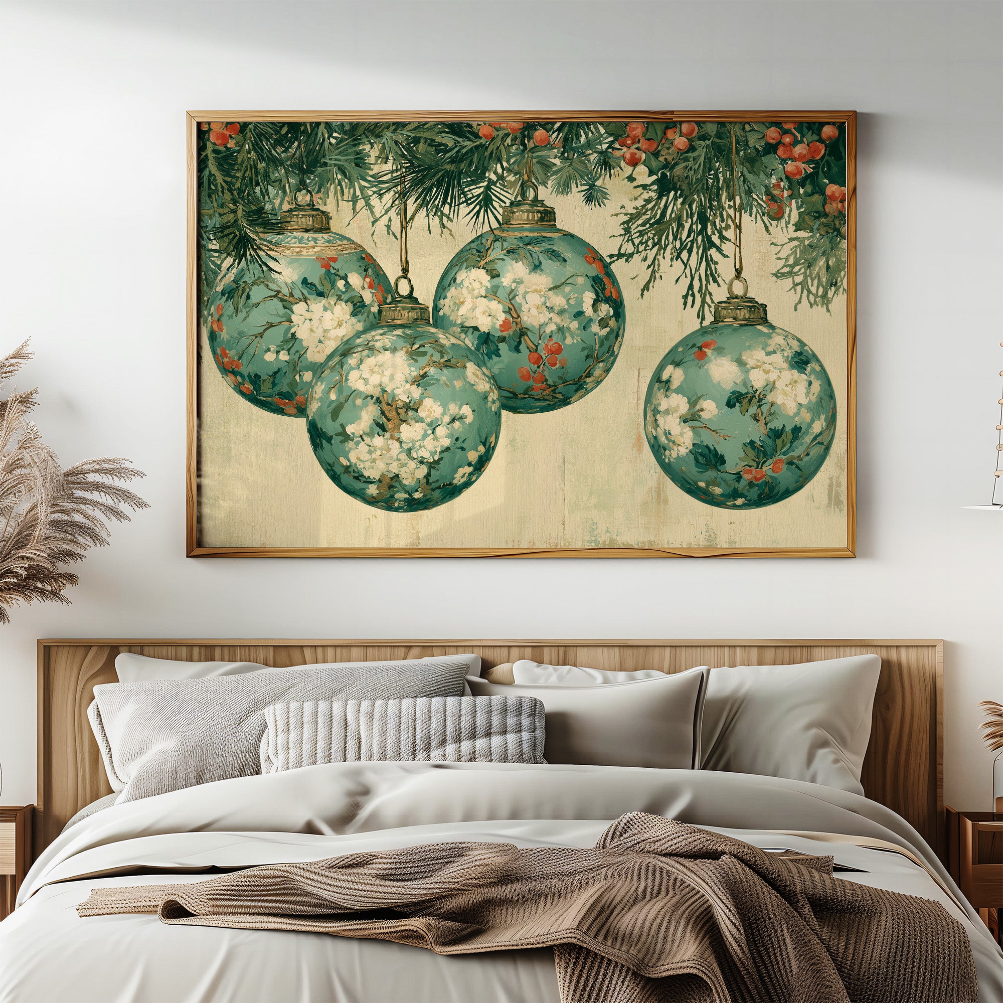 Ornaments, Painted with Blossoms