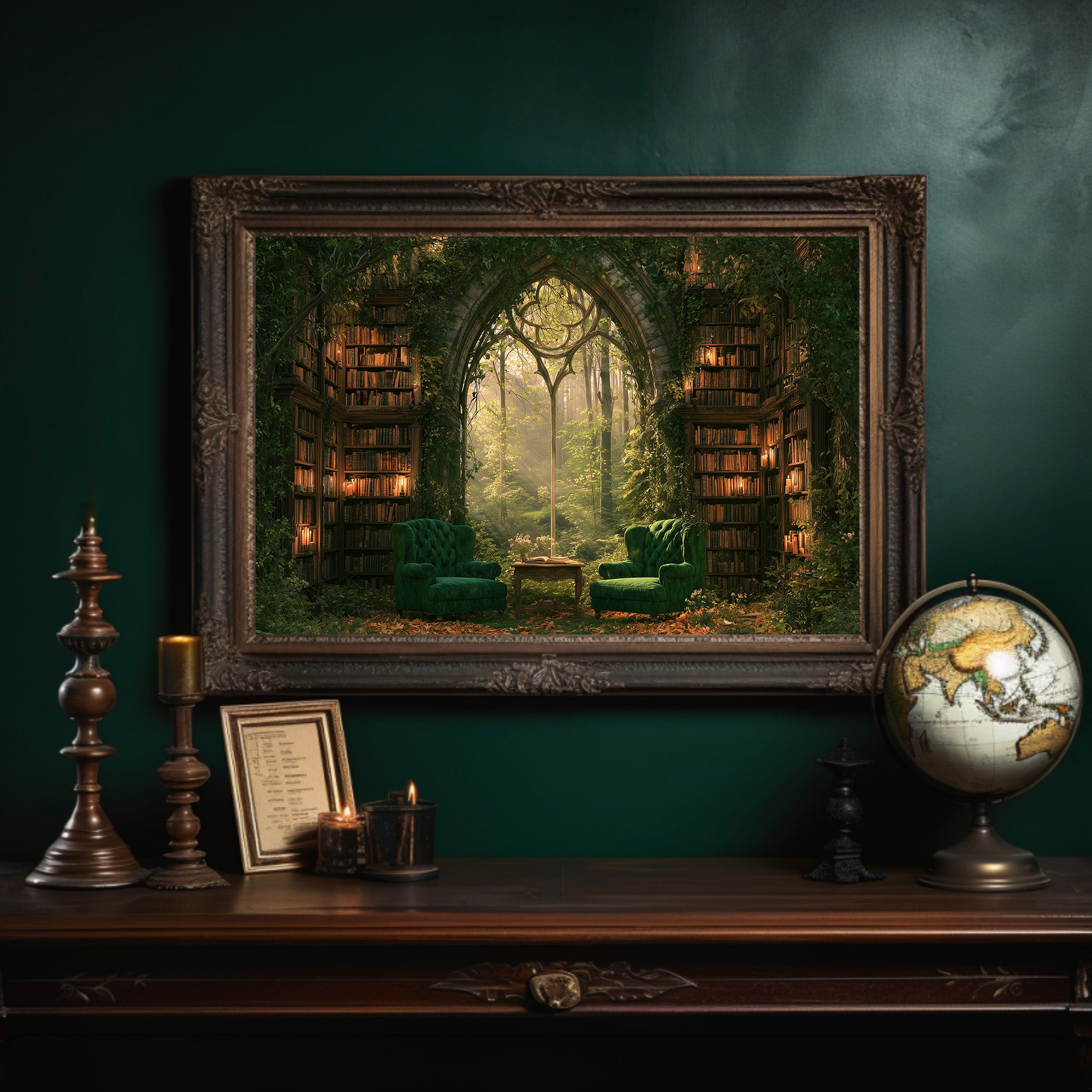 Library at the Forest's Edge