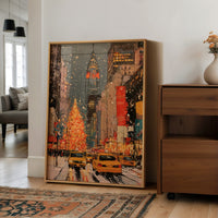 Winter in Manhattan: Chrysler Lights