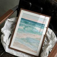 Turquoise Tide, Blush Sky