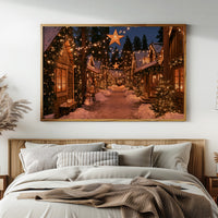 Starlight Over the Snowy Lane