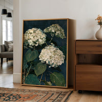Hydrangeas After Dusk