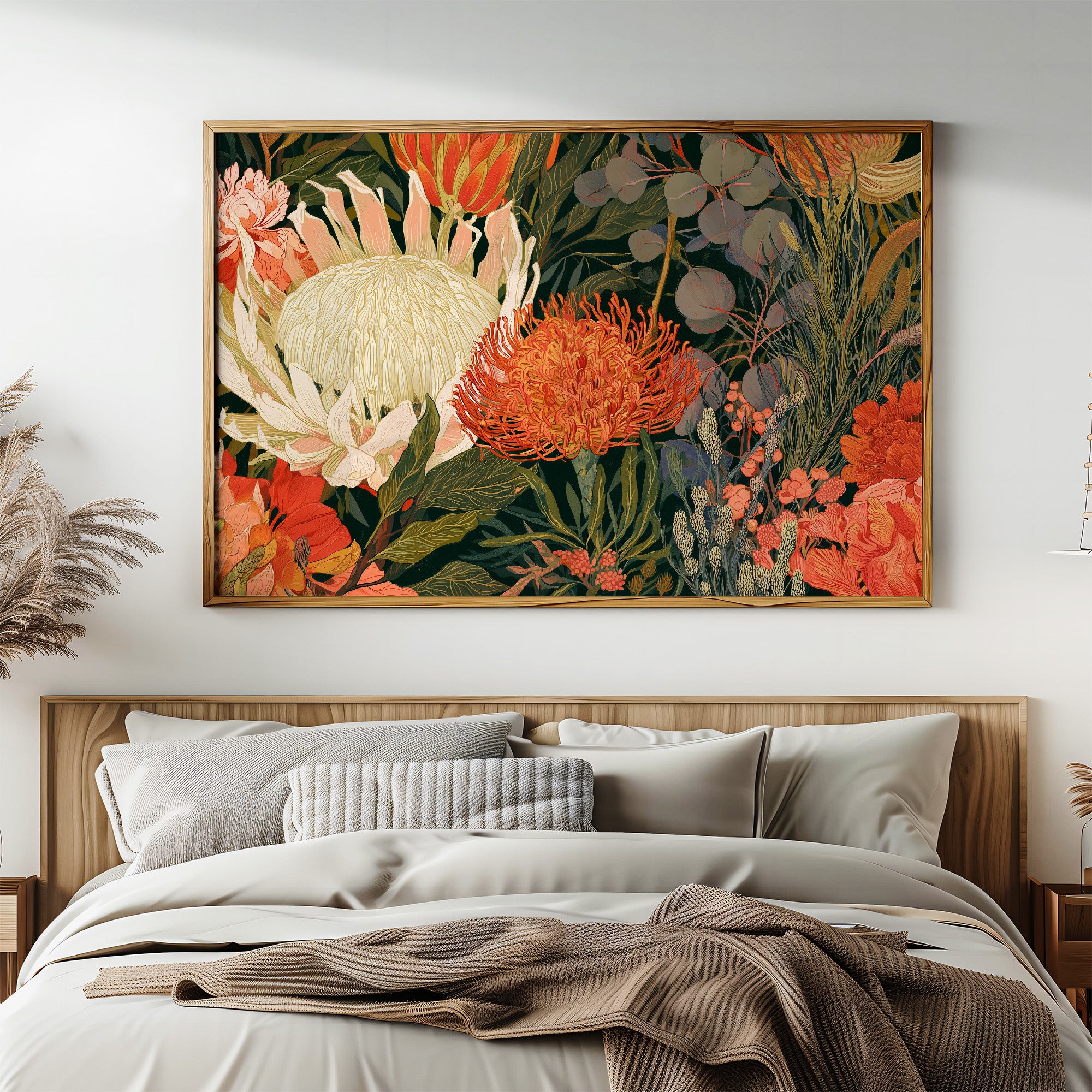 Protea Garden, Deep Green