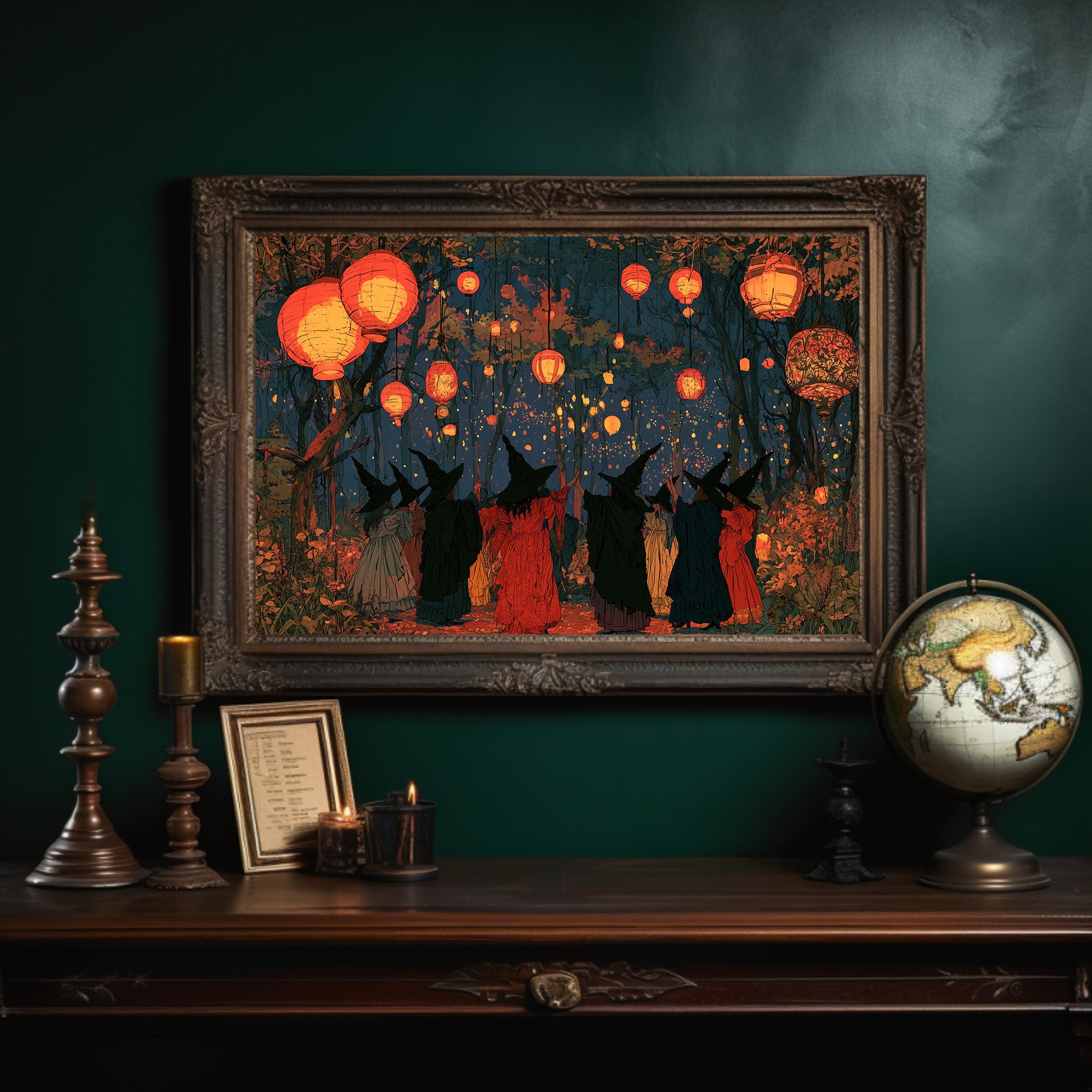 Coven Under Lantern Light