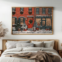 The Red Door Welcomes Winter