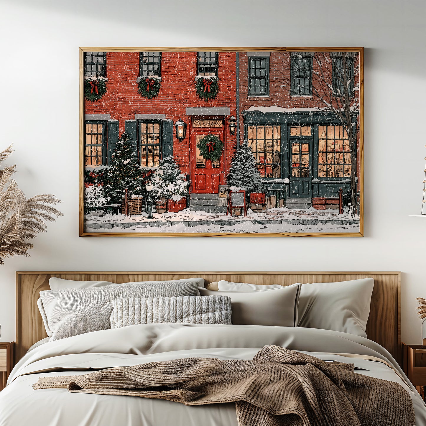 The Red Door Welcomes Winter
