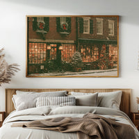 Antique Row, Falling Snow