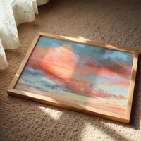Coral Skies At Dusk