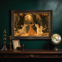 Golden Wood Dancing Circle