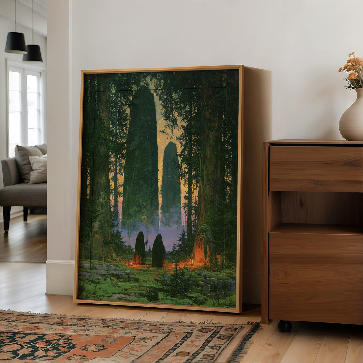 Cloaked Ones Among the Redwoods
