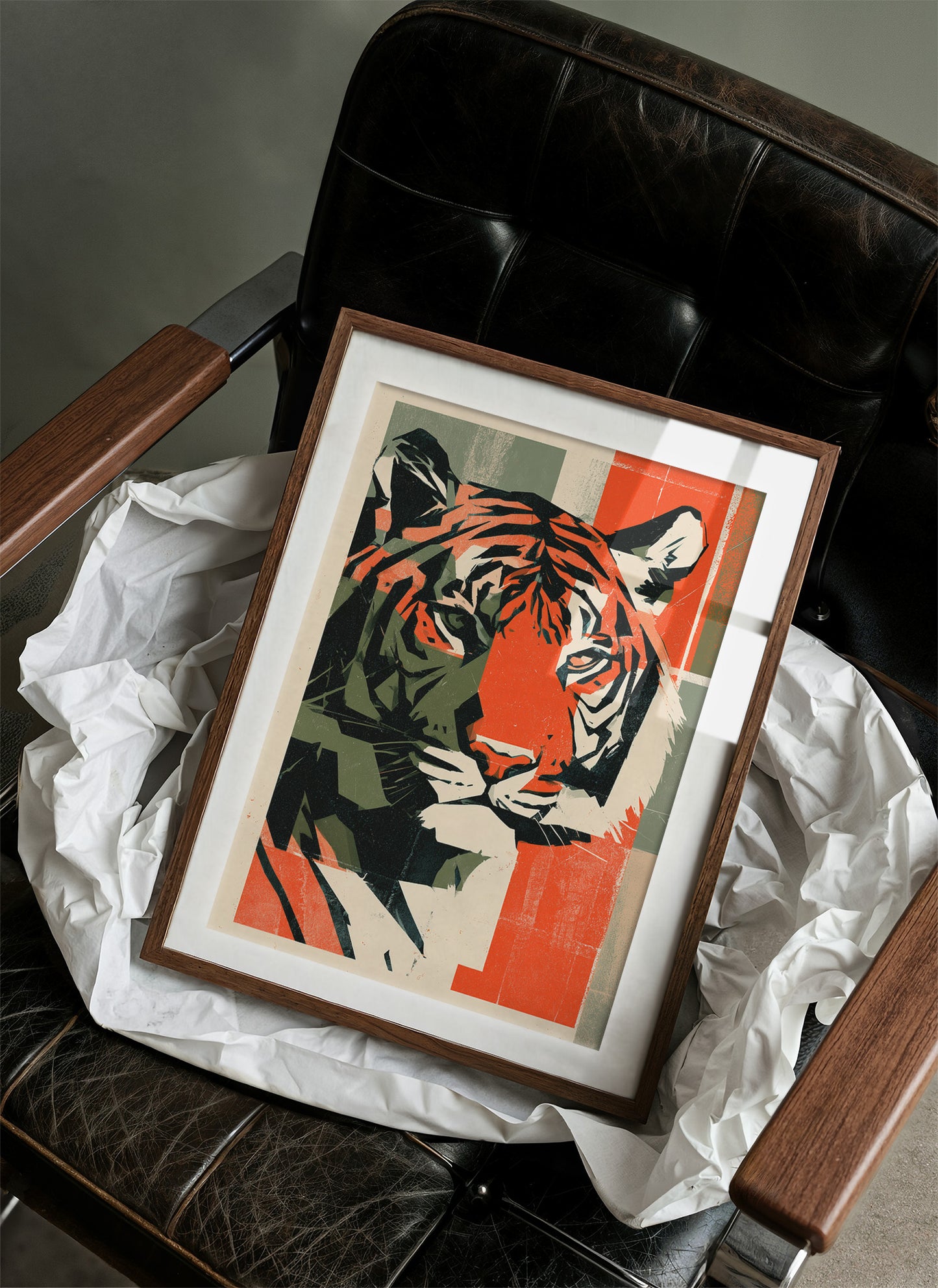 Tiger in Two Tones