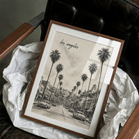 Los Angeles: Sketched in Sepia