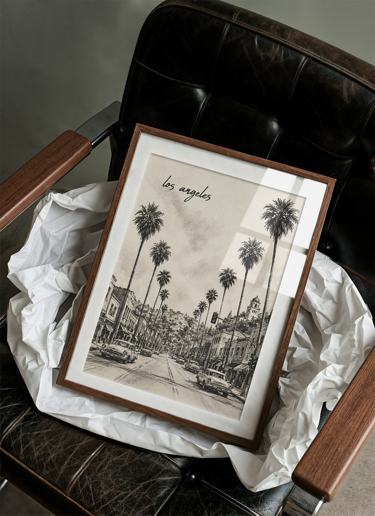 Los Angeles: Sketched in Sepia