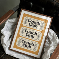 Couch Club: Bold Serif Edition