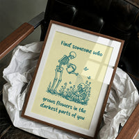 Find Someone Who Waters You, Teal Bloom
