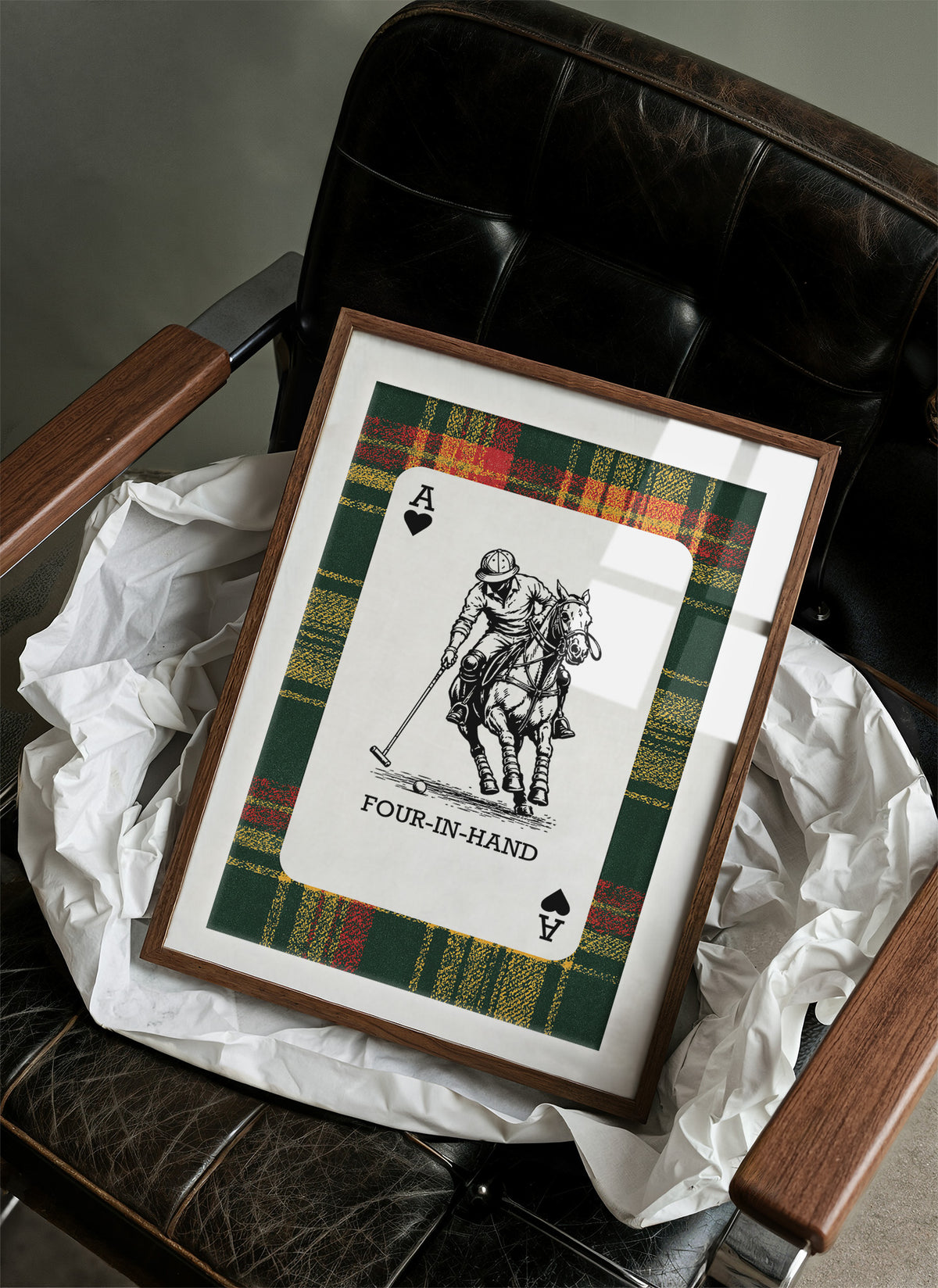 Ace of Hearts: Four-in-Hand Polo