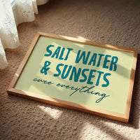 Salt Water Cures Everything