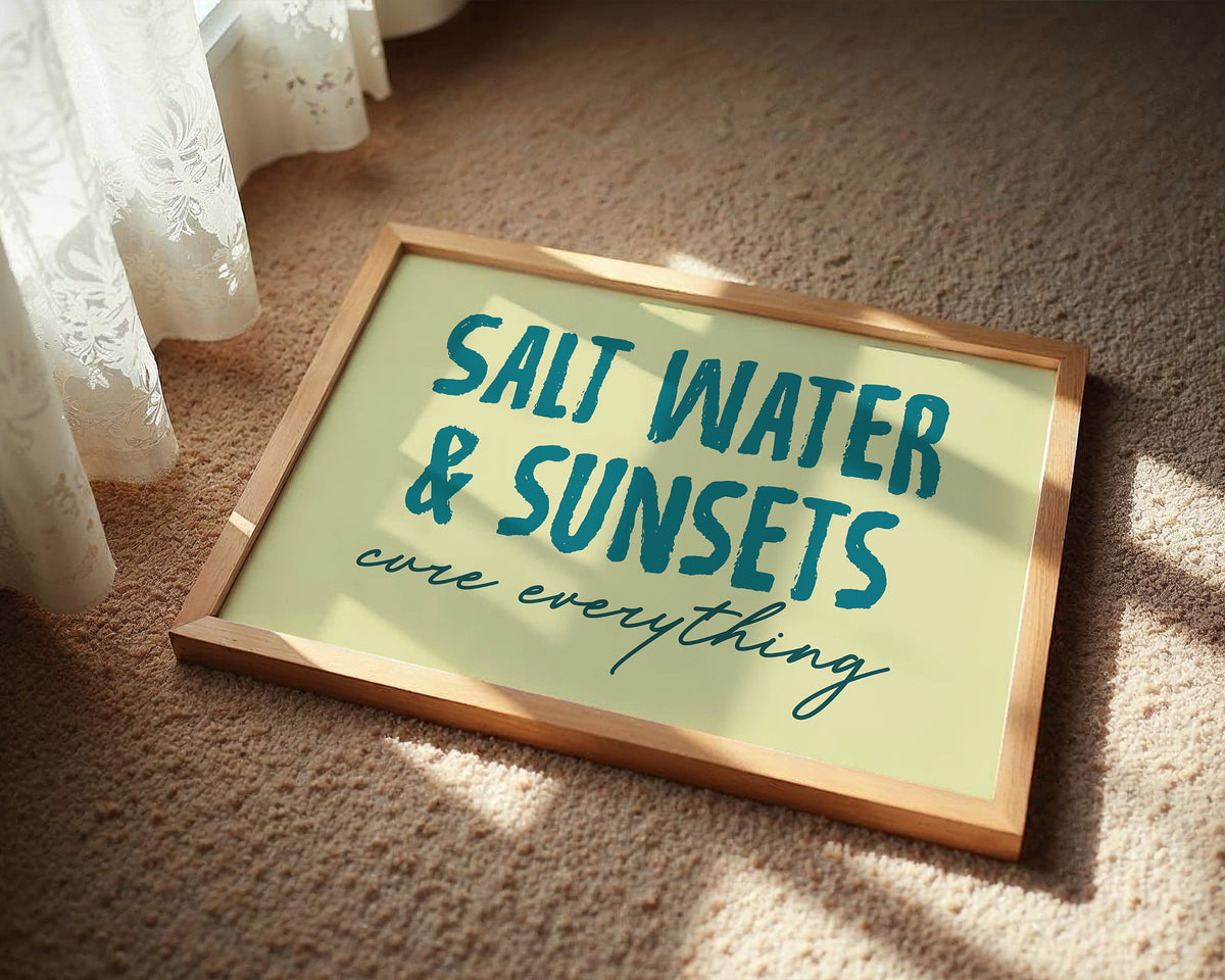 Salt Water Cures Everything